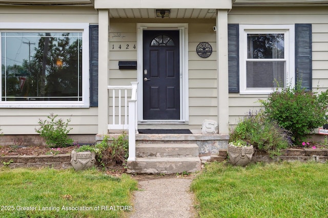 1424 Woodbine Ave, Lansing, MI 48910 - entrance to property