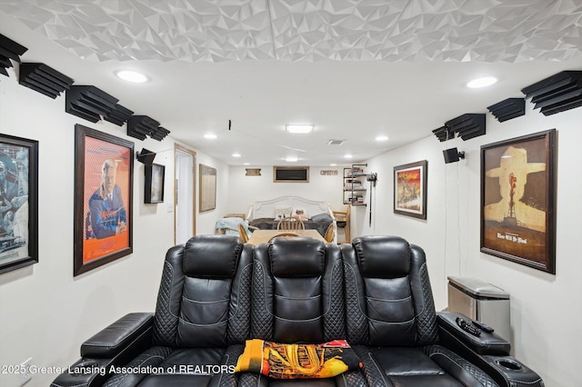 1424 Woodbine Ave, Lansing, MI 48910 - cinema room with recessed lighting