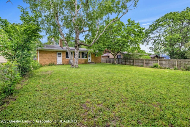 425 S Holmes St, Lansing, MI 48912 - view of fenced backyard
