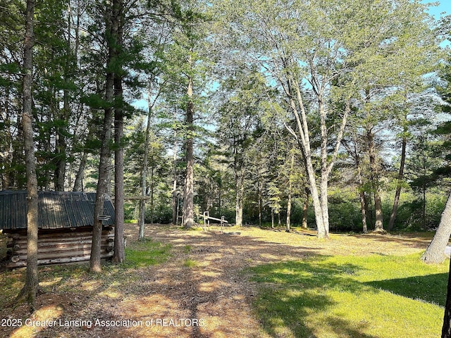 10886 SE Gillow Rd, Fife Lake, MI 49633 - view of grassy yard
