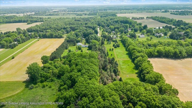 1754 S College Rd, Mason, MI 48854 - aerial view of sparsely populated area