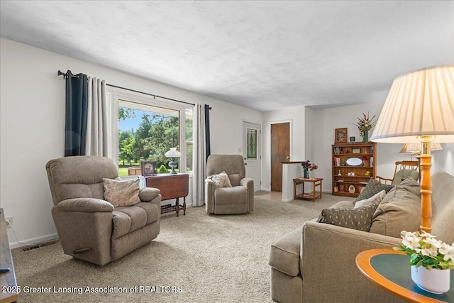 1754 S College Rd, Mason, MI 48854 - view of carpeted living room