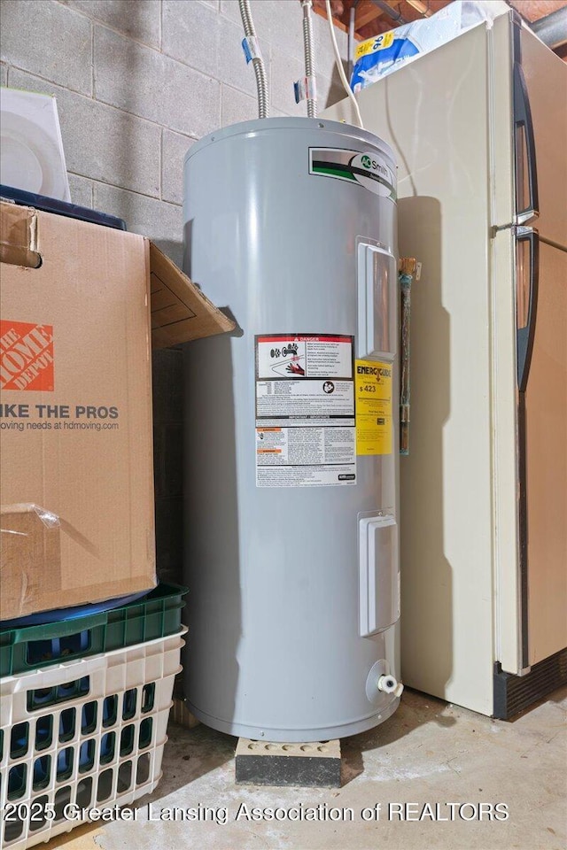 1754 S College Rd, Mason, MI 48854 - utilities with water heater