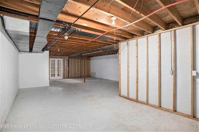 5800 Bent Tree Dr, East Lansing, MI 48823 - view of unfinished below grade area