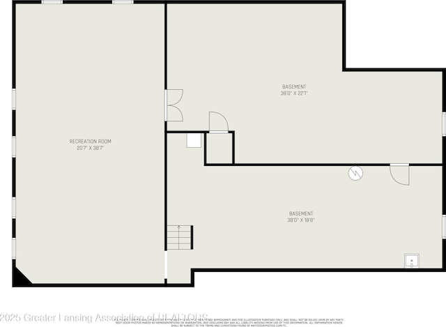 5800 Bent Tree Dr, East Lansing, MI 48823 - view of home floor plan