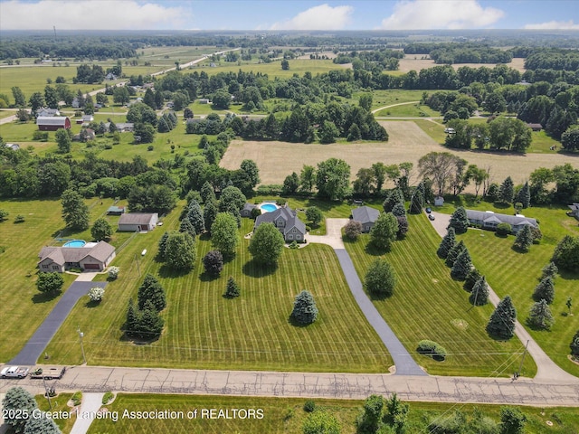 169 Mapleview Dr, Charlotte, MI 48813 - aerial view of sparsely populated area