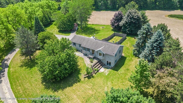 1313 W Alward Rd, Dewitt, MI 48820 - view from above of property