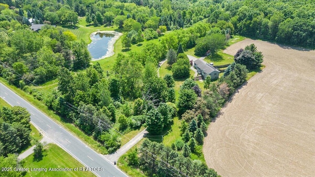 1313 W Alward Rd, Dewitt, MI 48820 - view of property location featuring a large body of water
