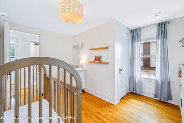 308 Memphis St, Lansing, MI 48915 - hall featuring light wood-type flooring and baseboards