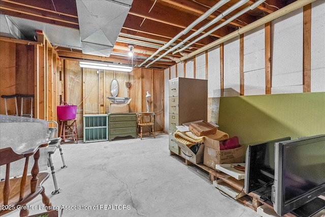 10648 Bobsyl Ln, Grand Ledge, MI 48837 - view of unfinished below grade area
