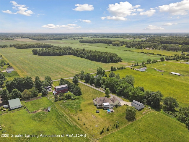 5056 W Bunker Rd, Mason, MI 48854 - view of rural area featuring agricultural land