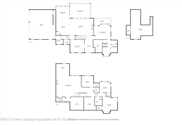 5056 W Bunker Rd, Mason, MI 48854 - view of property floor plan