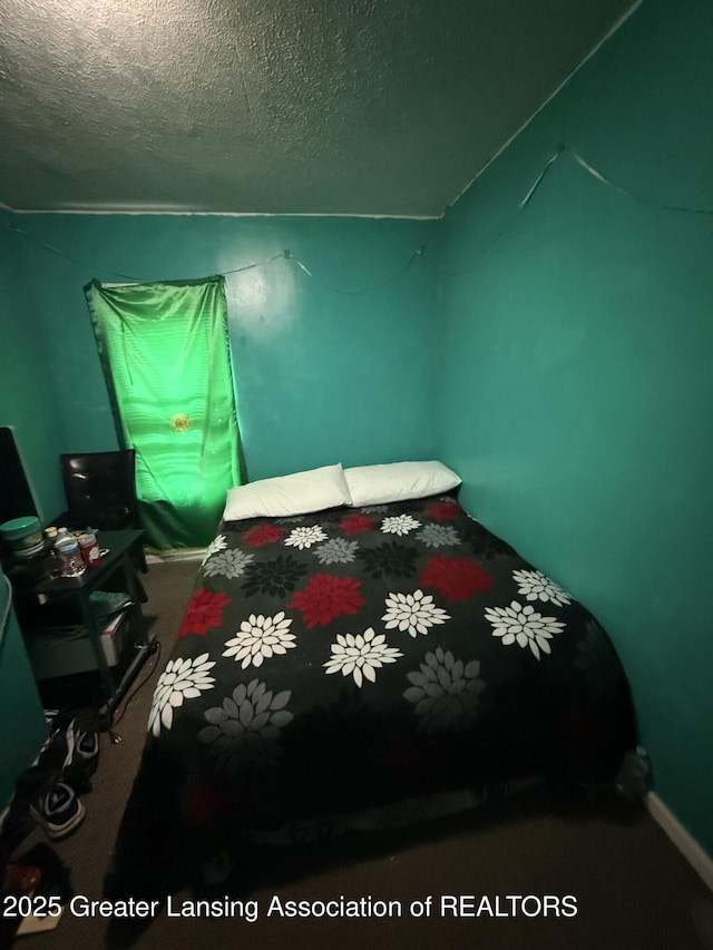 1018 E Kalamazoo St, Lansing, MI 48912 - bedroom featuring a textured ceiling