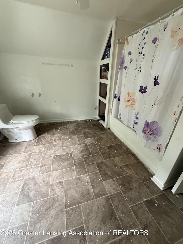 1018 E Kalamazoo St, Lansing, MI 48912 - full bathroom with toilet and shower / tub combo