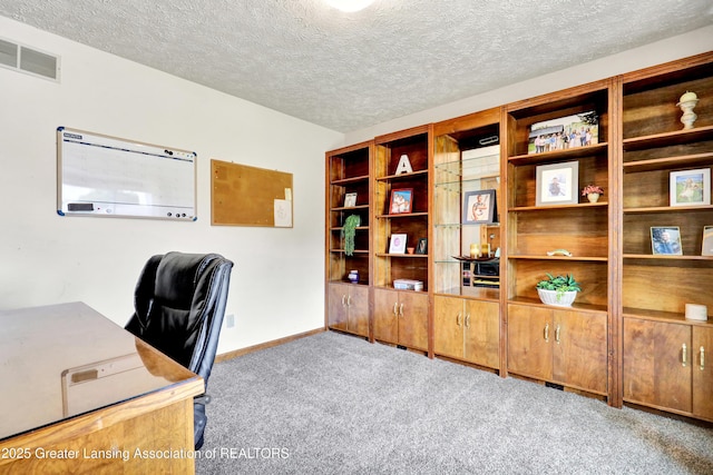 5925 Cabrena Dr, Lansing, MI 48917 - carpeted office with a textured ceiling and baseboards