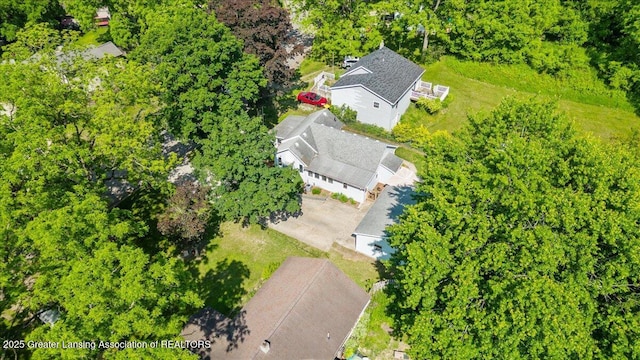 520 Wood St, Eaton Rapids, MI 48827 - view from above of property