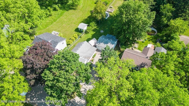 520 Wood St, Eaton Rapids, MI 48827 - drone / aerial view