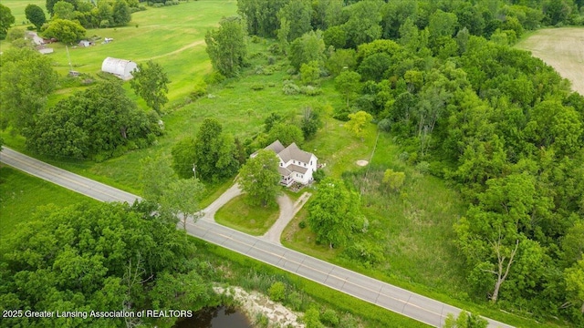 8805 E Cole Rd, Durand, MI 48429 - drone / aerial view