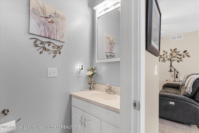 8805 E Cole Rd, Durand, MI 48429 - bathroom with vanity