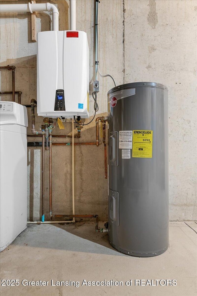8805 E Cole Rd, Durand, MI 48429 - utilities with water heater