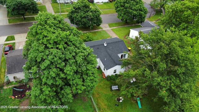 874 Brookdale St, Mason, MI 48854 - bird's eye view