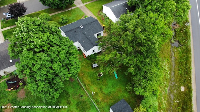 874 Brookdale St, Mason, MI 48854 - aerial view