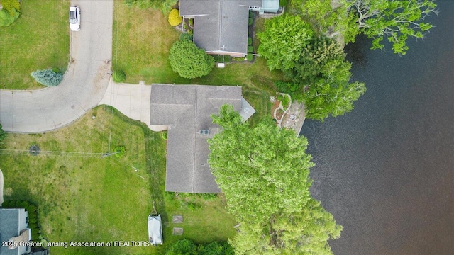 10138 Baron Blvd, Dimondale, MI 48821 - drone / aerial view