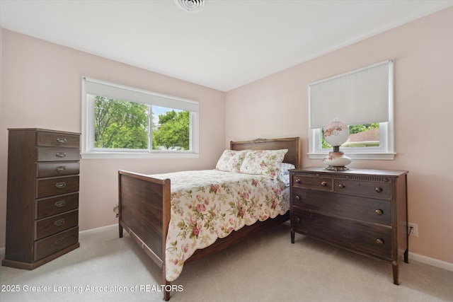 2391 Shawnee Trl, Okemos, MI 48864 - bedroom featuring light colored carpet