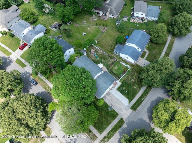 2300 Hampshire Rd, Lansing, MI 48911 - aerial view of property and surrounding area featuring nearby suburban area