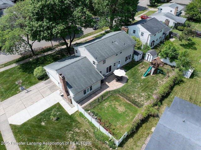 2300 Hampshire Rd, Lansing, MI 48911 - aerial view of residential area