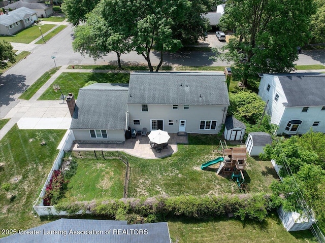 2300 Hampshire Rd, Lansing, MI 48911 - view from above of property