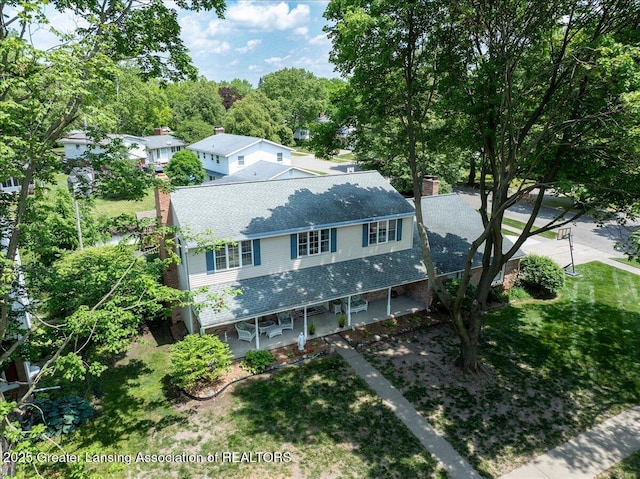 2300 Hampshire Rd, Lansing, MI 48911 - aerial view of property and surrounding area