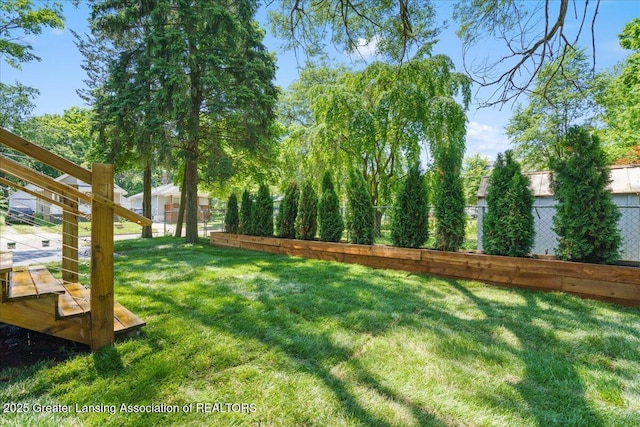 1033 May St, Lansing, MI 48906 - view of yard with stairs