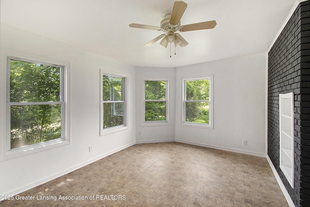 3739 Ridgefield Rd, Lansing, MI 48906 - unfurnished sunroom featuring healthy amount of natural light