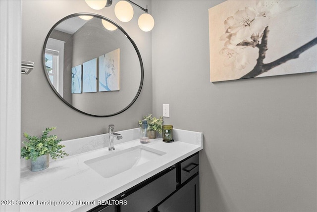 6102 Sleepy Hollow Ln, East Lansing, MI 48823 - bathroom featuring vanity