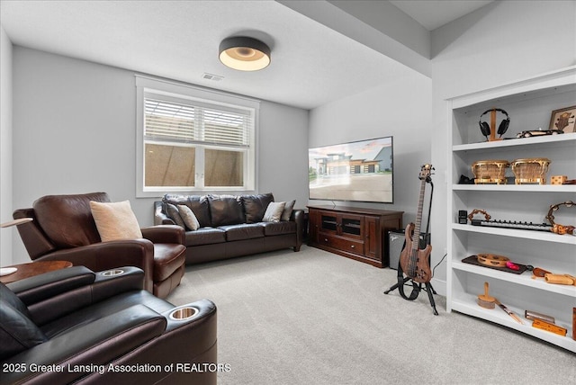 6102 Sleepy Hollow Ln, East Lansing, MI 48823 - living room featuring carpet flooring
