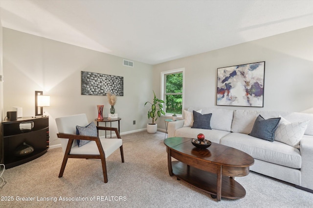 3901 W Howe Rd, Dewitt, MI 48820 - living area with carpet and baseboards