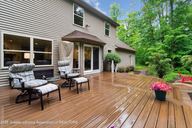 3901 W Howe Rd, Dewitt, MI 48820 - view of deck