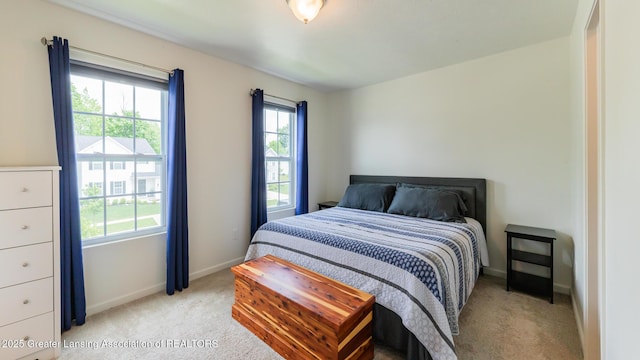 1118 River Oaks Dr, Dewitt, MI 48820 - bedroom with light colored carpet and baseboards