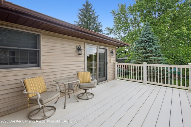 888 S Waverly Rd, Eaton Rapids, MI 48827 - view of deck