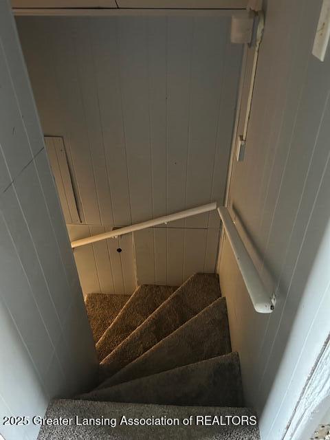 1318 Massachusetts Ave, Lansing, MI 48906 - view of stairway