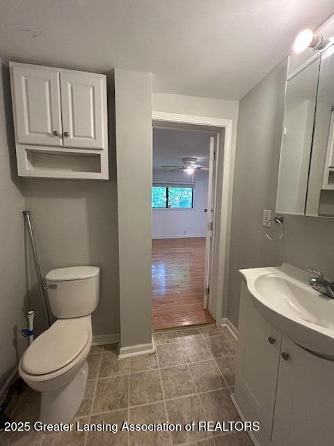 1318 Massachusetts Ave, Lansing, MI 48906 - bathroom with vanity and tile patterned floors