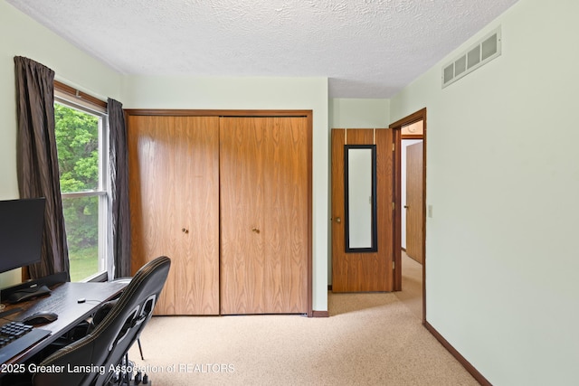 2440 Sower Blvd, Okemos, MI 48864 - office with carpet flooring and a textured ceiling