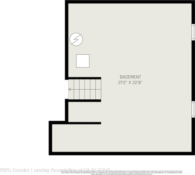 242 Coventry Ln, Mason, MI 48854 - view of room layout
