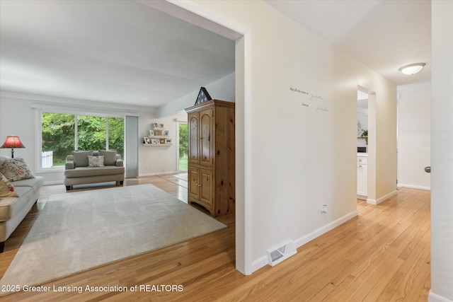 2130 Belding Ct, Okemos, MI 48864 - hall featuring light wood-style flooring