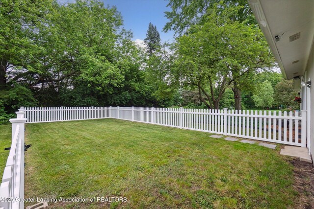 2130 Belding Ct, Okemos, MI 48864 - view of yard featuring view of wooded area