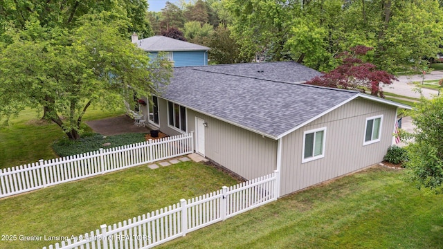 2130 Belding Ct, Okemos, MI 48864 - view of property exterior with roof with shingles