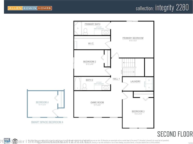 2905 Moccasin Dr, Dewitt, MI 48820 - view of floor plan / room layout