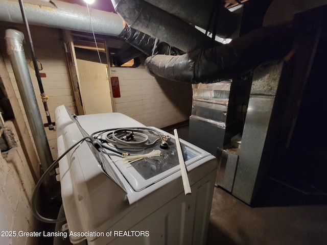 1201 Climax St, Lansing, MI 48912 - interior space with washer / clothes dryer