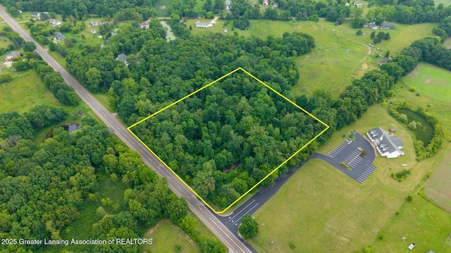 9481 S Clinton Trl, Eaton Rapids, MI 48827 - view of property location featuring property parcel outlined